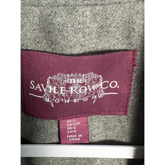 The Savile Row Co London Wool Blend Open Front Sleeveless Long Vest S minimalist - Picture 3 of 11